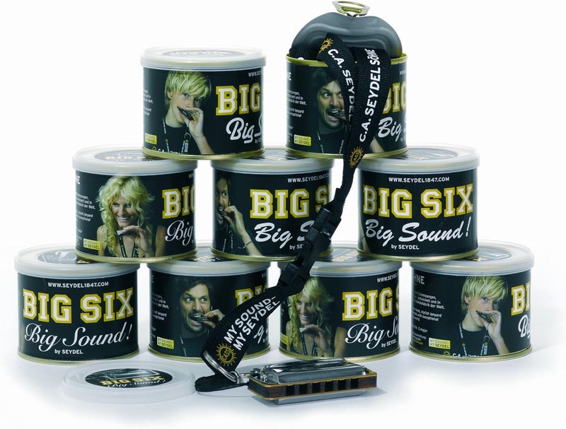 Seydel Big Six Classic Blues Harmonica in Key of C - Image 5